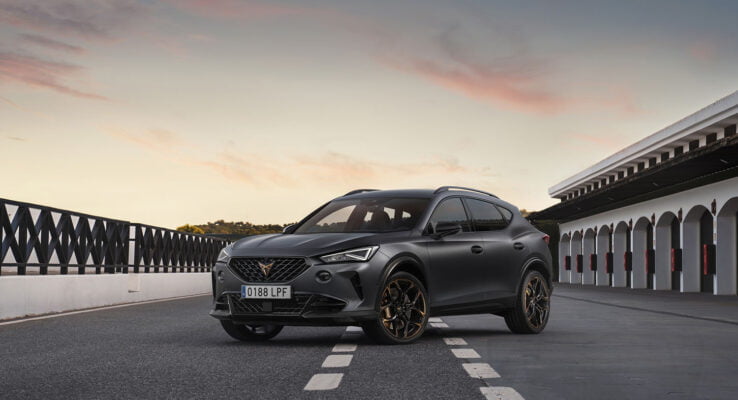 Ekskluzīvie CUPRA Formentor VZ5 modeļi ar piecu cilindru sirdi ierobežotā daudzumā būs pieejami arī Latvijā