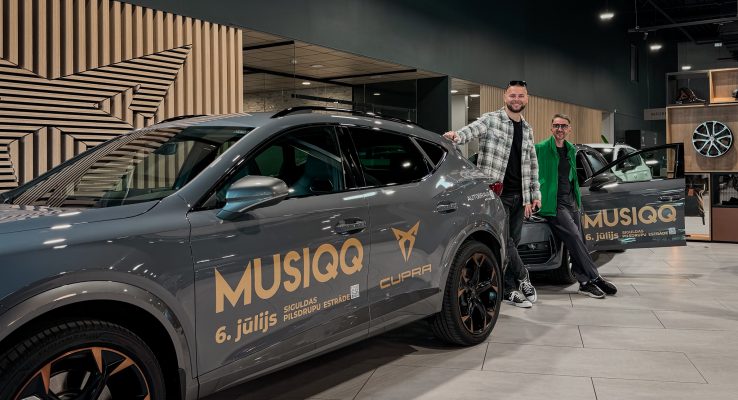 CUPRA un AUTOBRAVA Motors kļūst par grupas MUSIQQ atbalstītājiem