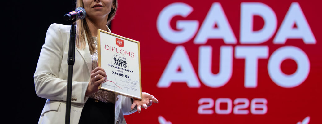 “Gada inovācijas balva 2026” – XPENG G9! AUTOBRAVA Motors komanda ar lepnumu saņem prestižu apbalvojumu