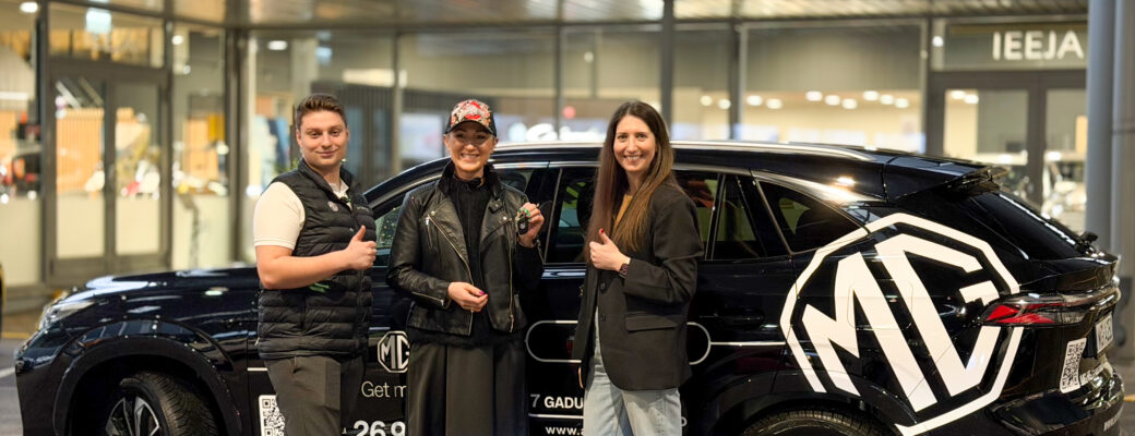 AUTOBRAVA Motors ar zīmolu MG uzsāk sadarbību ar Ivetu Simsoni!