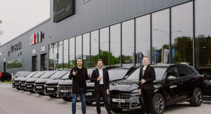 Paziņojam par ekskluzīvo sadarbību CUPRA un Bolt Drive