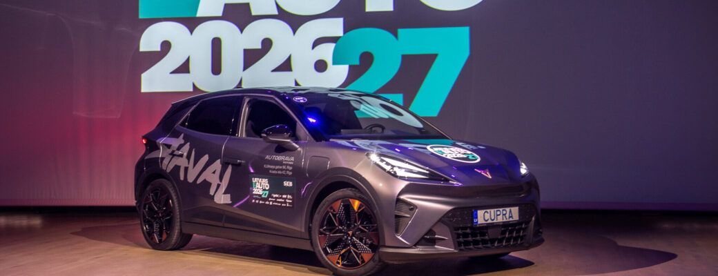CUPRA Raval iegūst 1. vietu konkursā Latvijas e-auto 2026/27 savā kategorijā